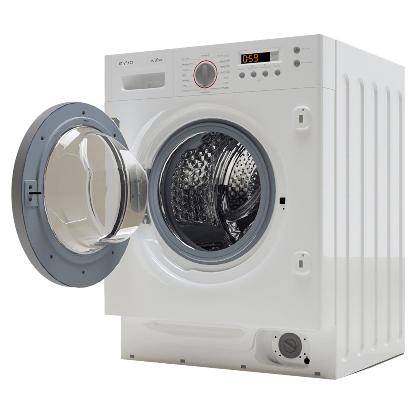 LAVADORA-SECADORA INTEGRABLE EVVO i8W6S