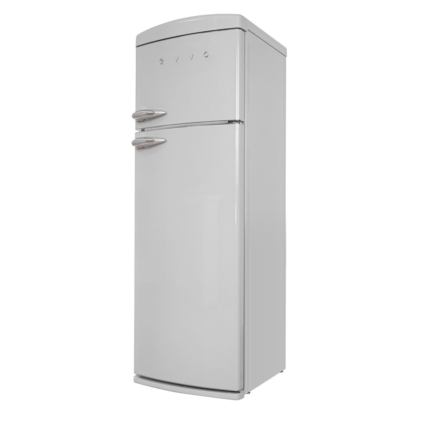 Frigorífico 2 puertas Evvo F50 Retro Gris