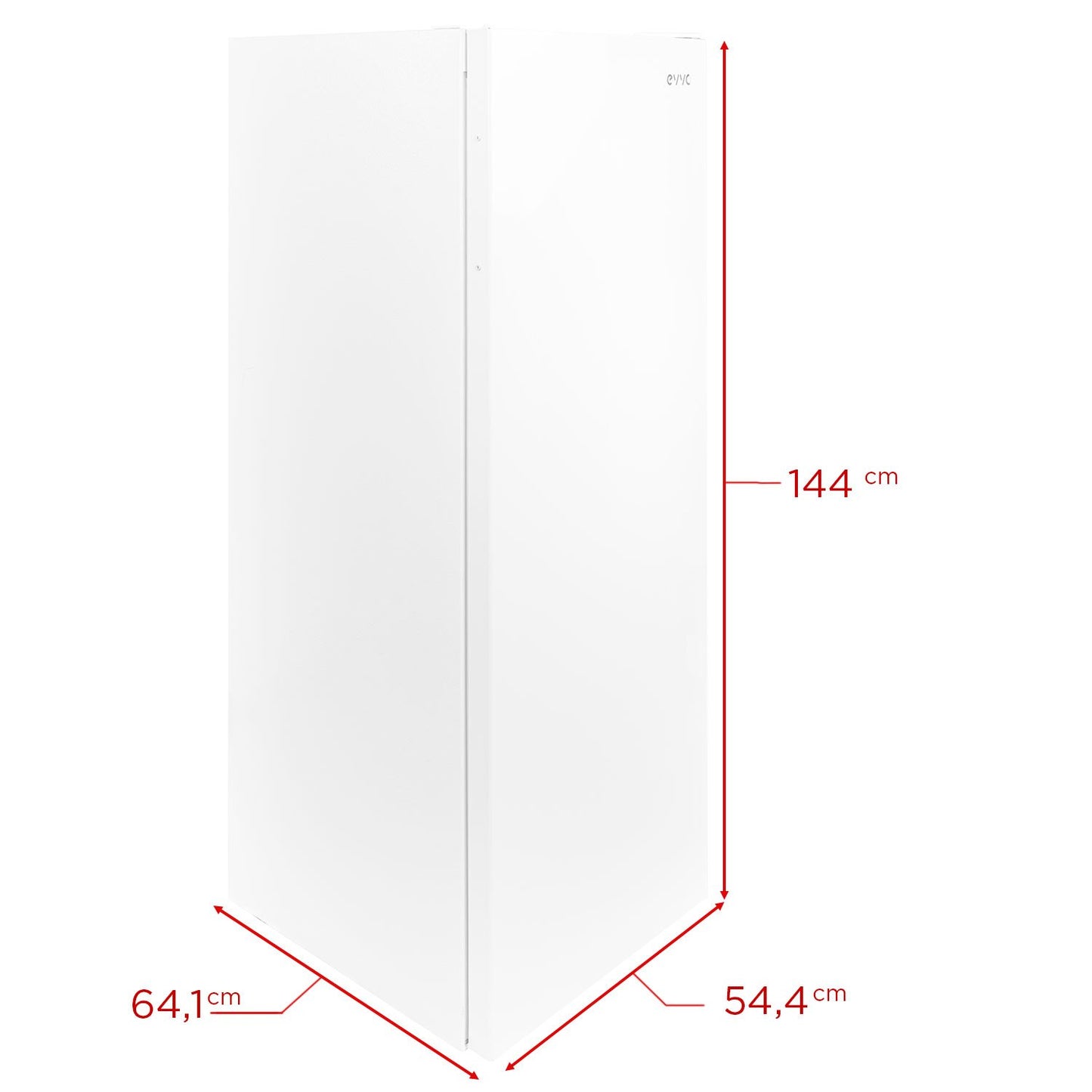 Congelador Vertical EVVO F144