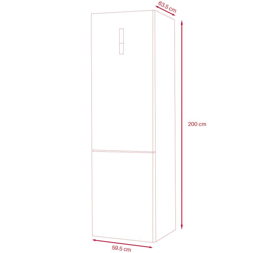 Frigorífico Combi EVVO F60DX