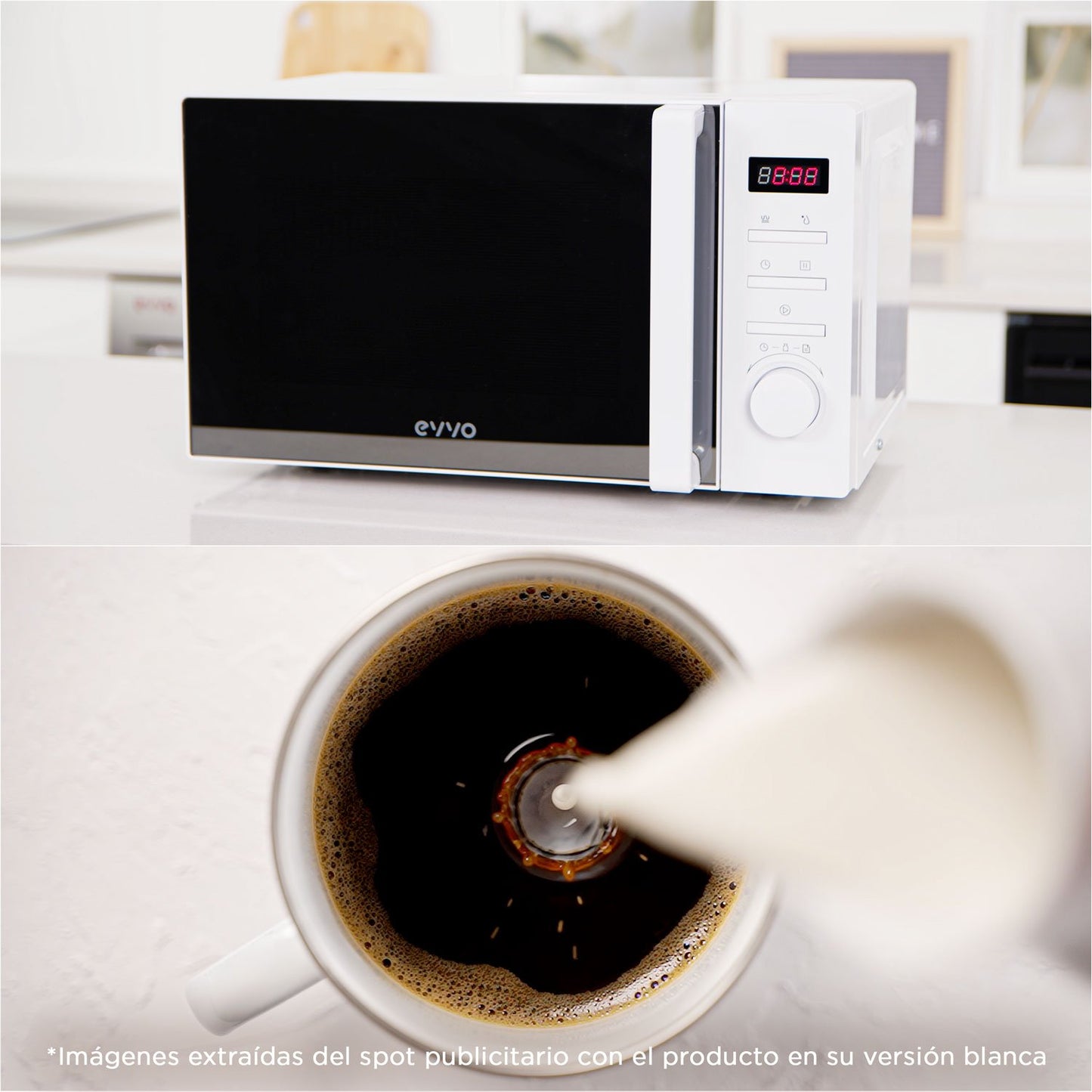 Microondas Negro M2B Mirror