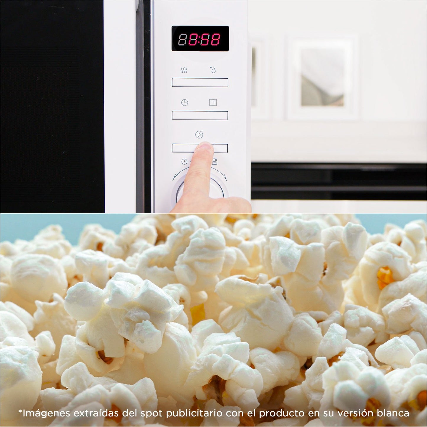 Microondas Negro M2B Mirror