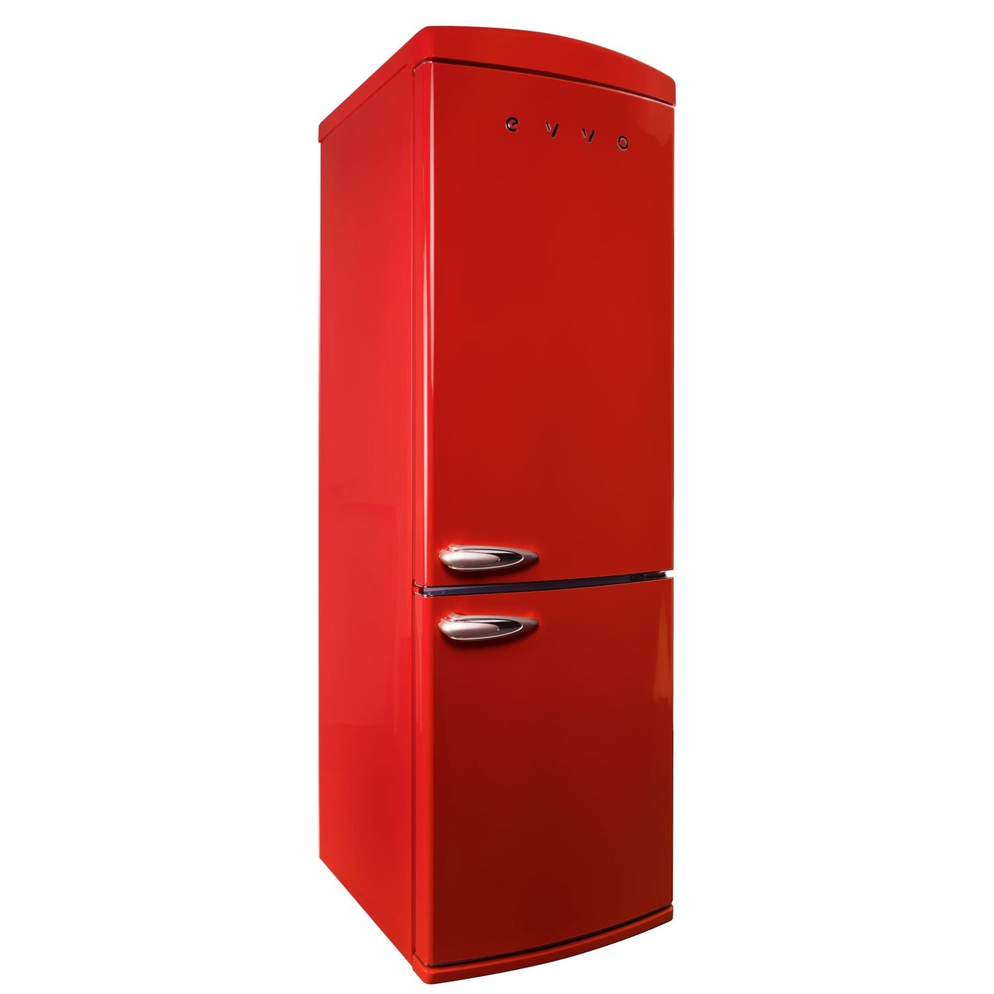 Frigorífico Combi Evvo F60 Retro Rojo