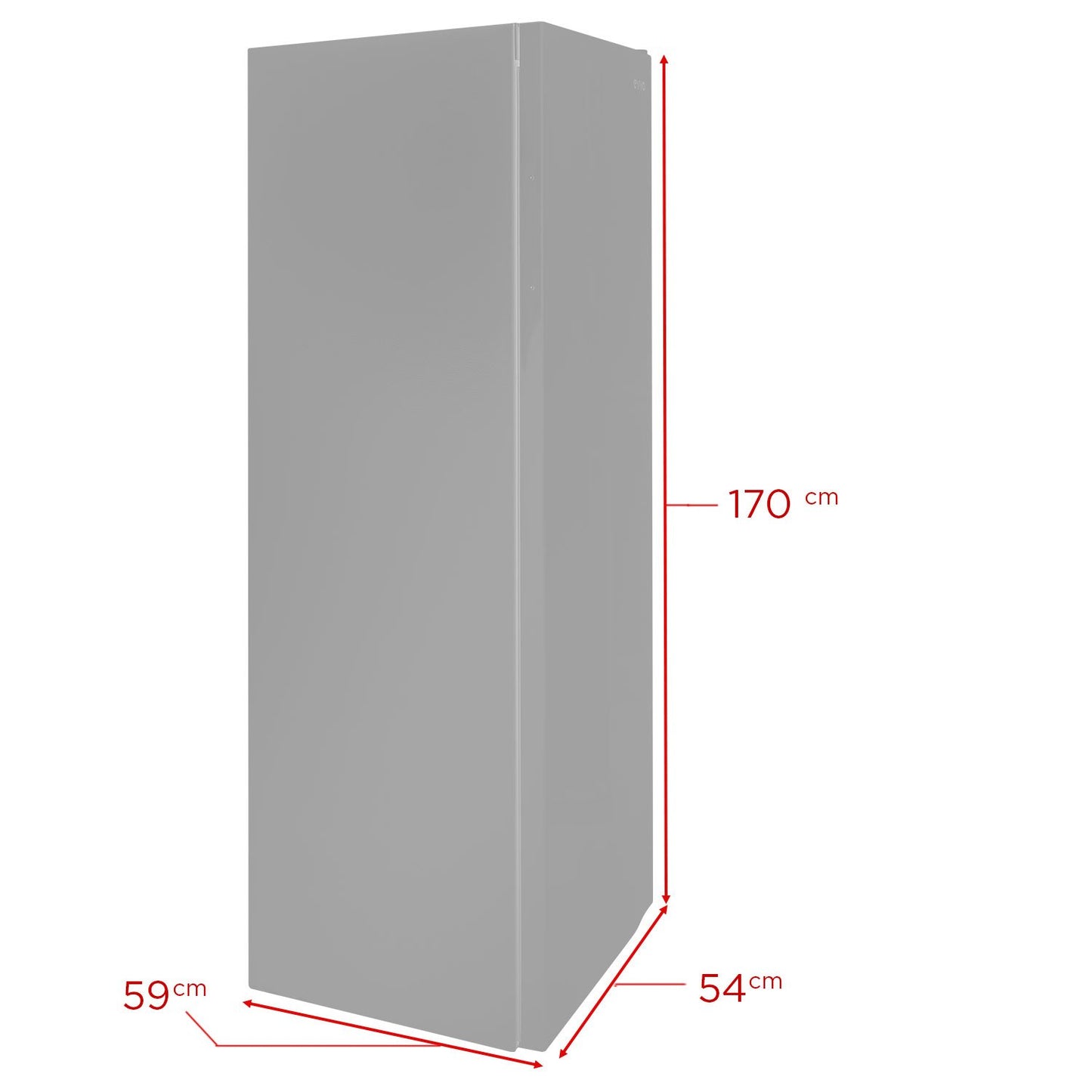 Congelador Vertical EVVO F170DX