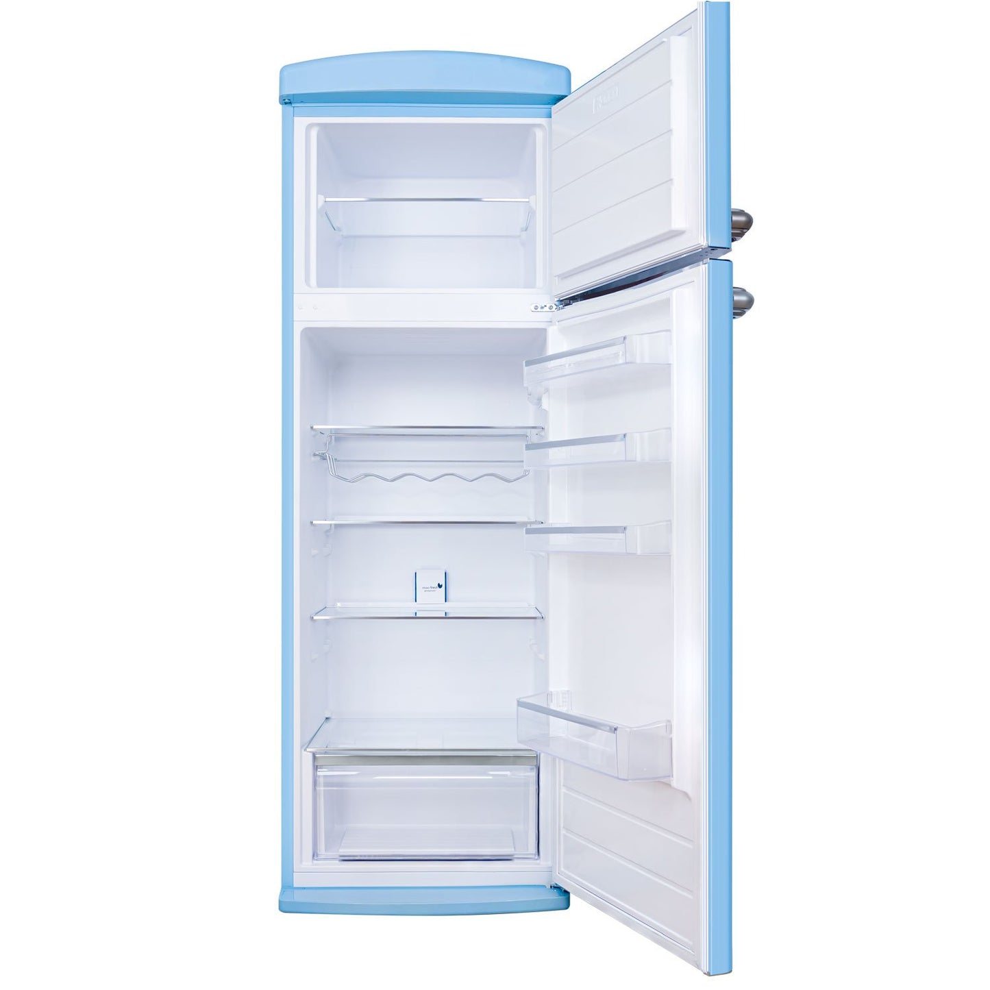 Frigorífico 2 puertas Evvo F50 Retro Azul